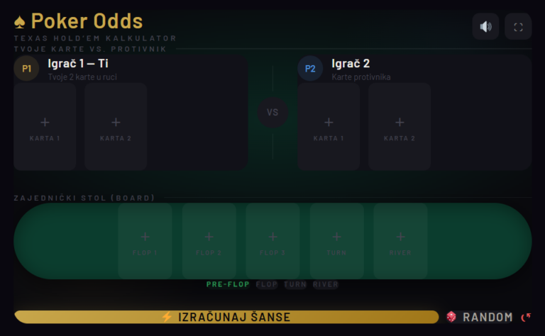 POKER KALKULATOR